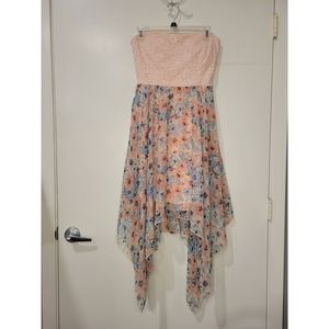 Pink Floral Sundress